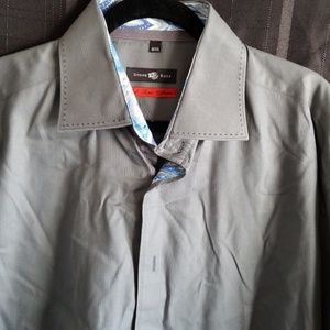 Stone Rose Men's Regular Fit Dress Shirt